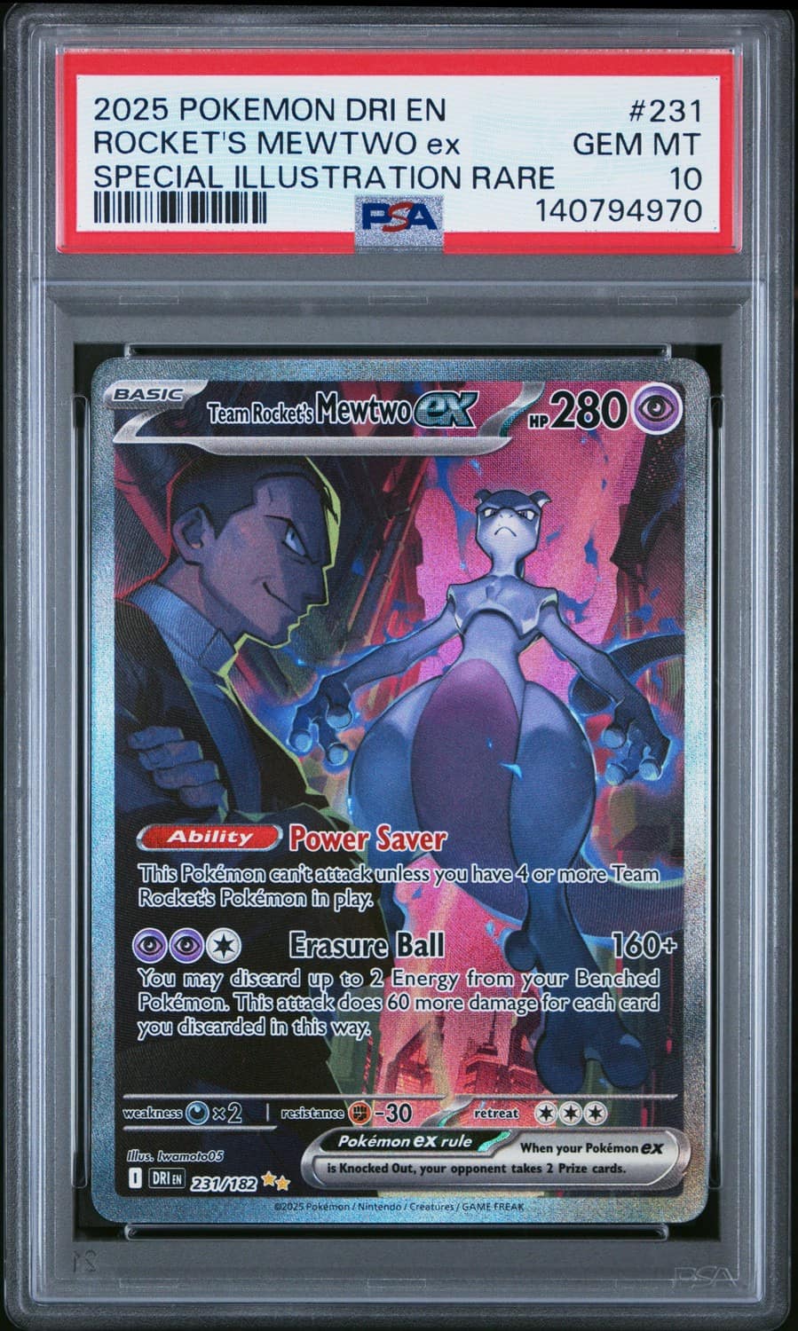 Rocket'S Mewtwo Ex