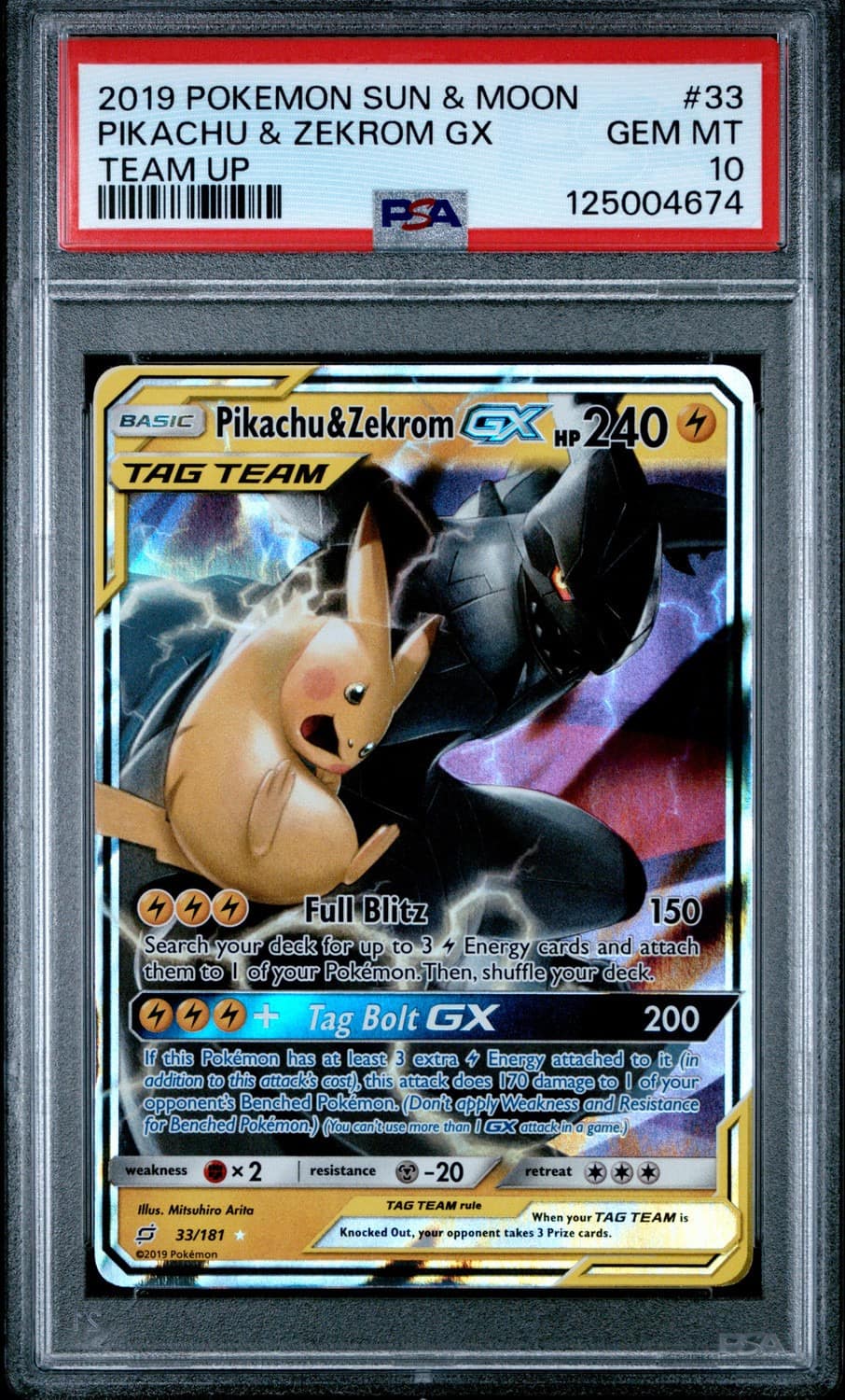 Pikachu & Zekrom Gx