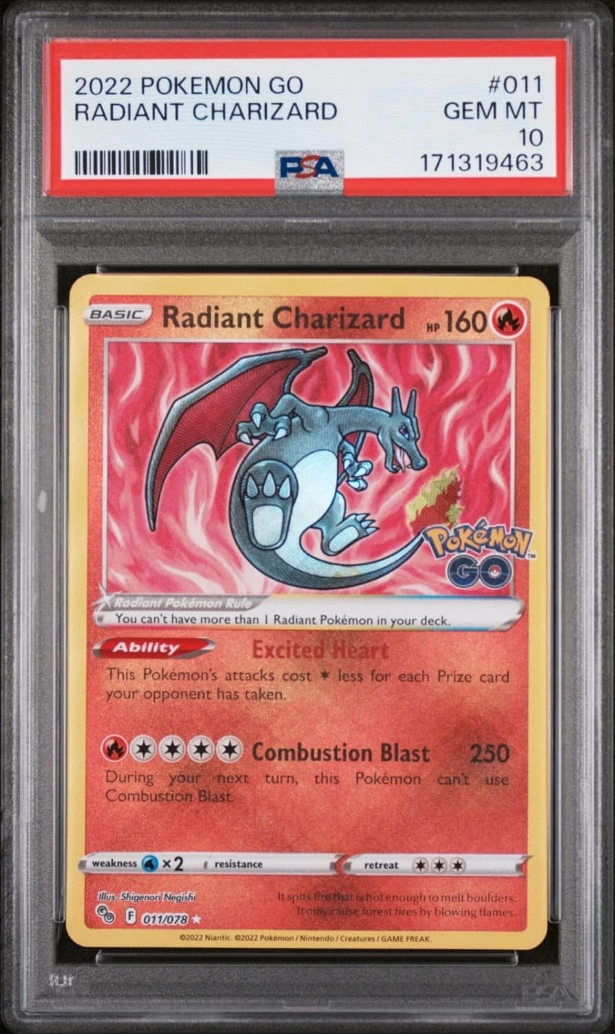 Radiant Charizard