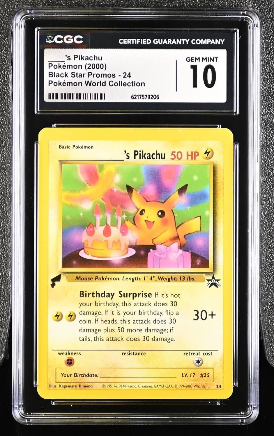 Birthday Pikachu