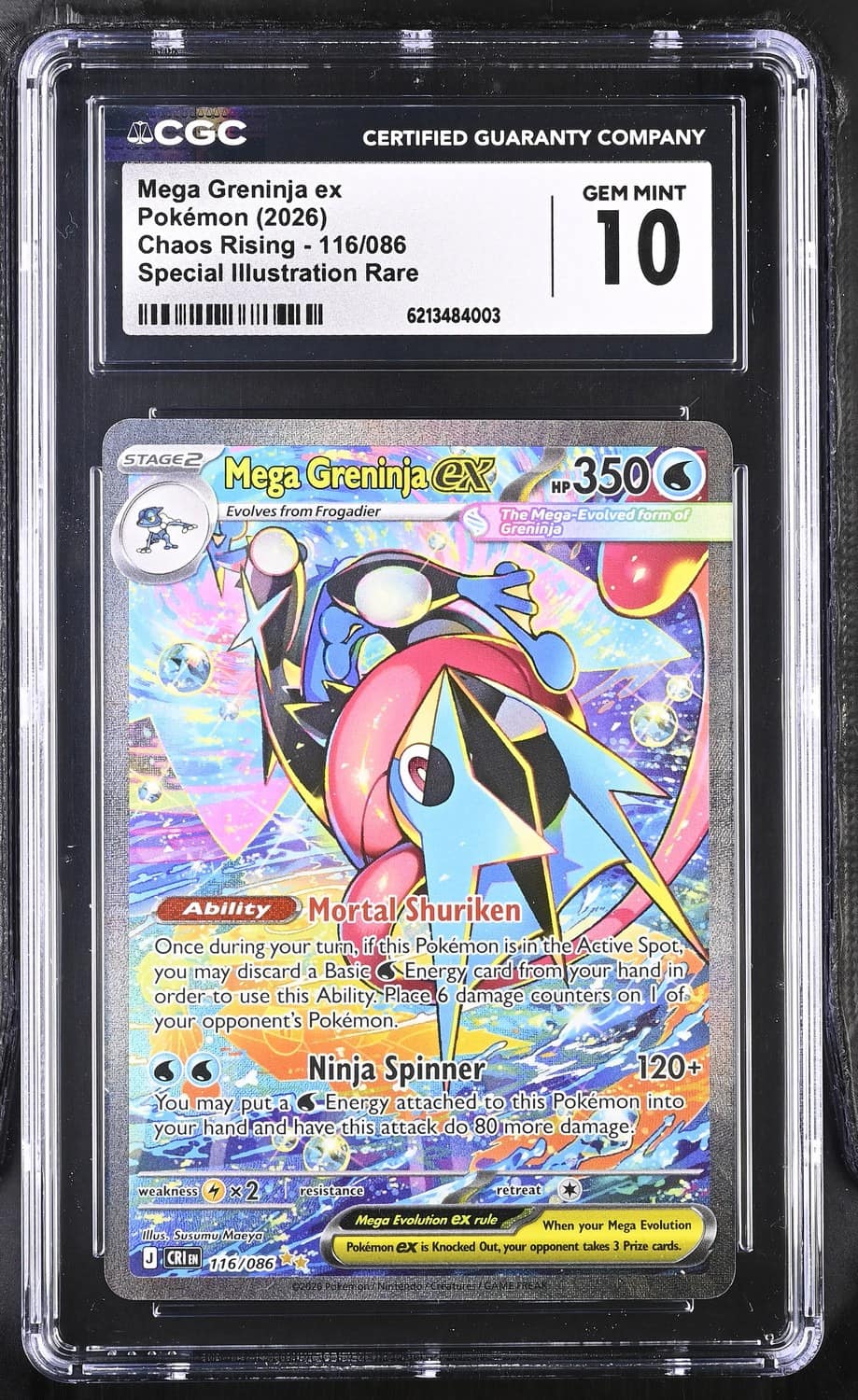 Mega Greninja Ex