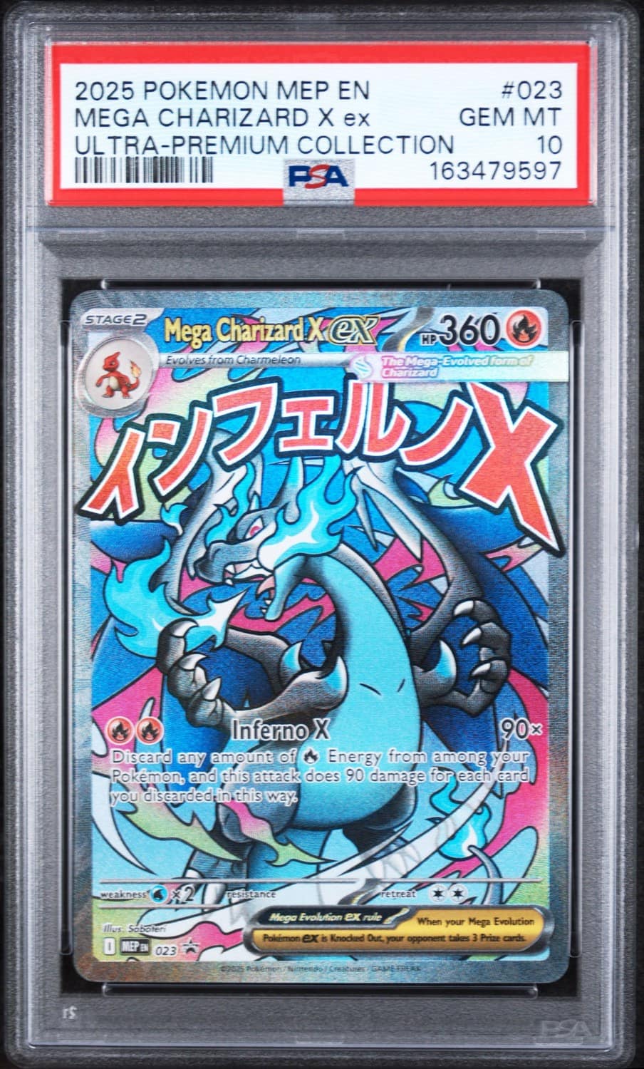 Mega Charizard X Ex