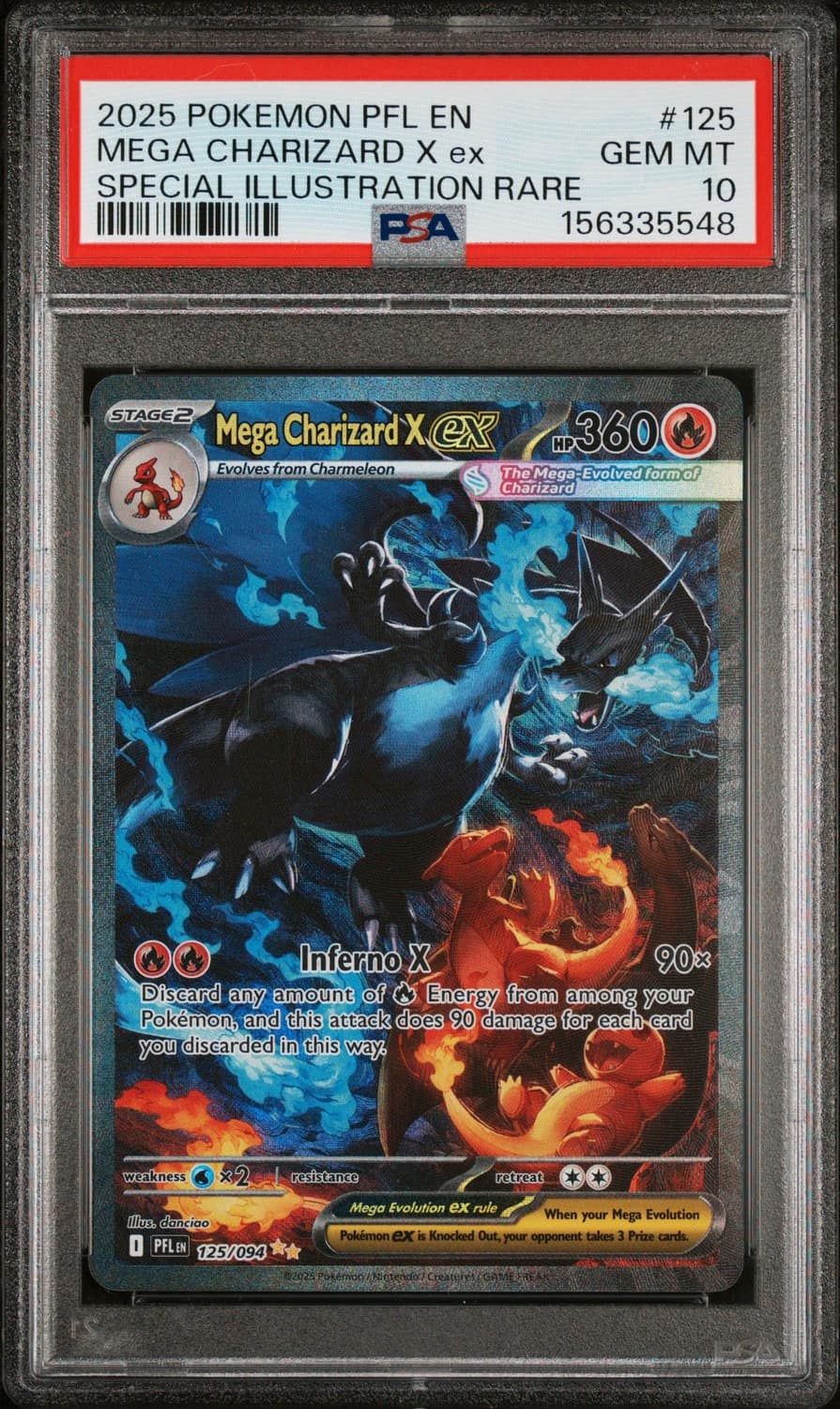 Mega Charizard X Ex