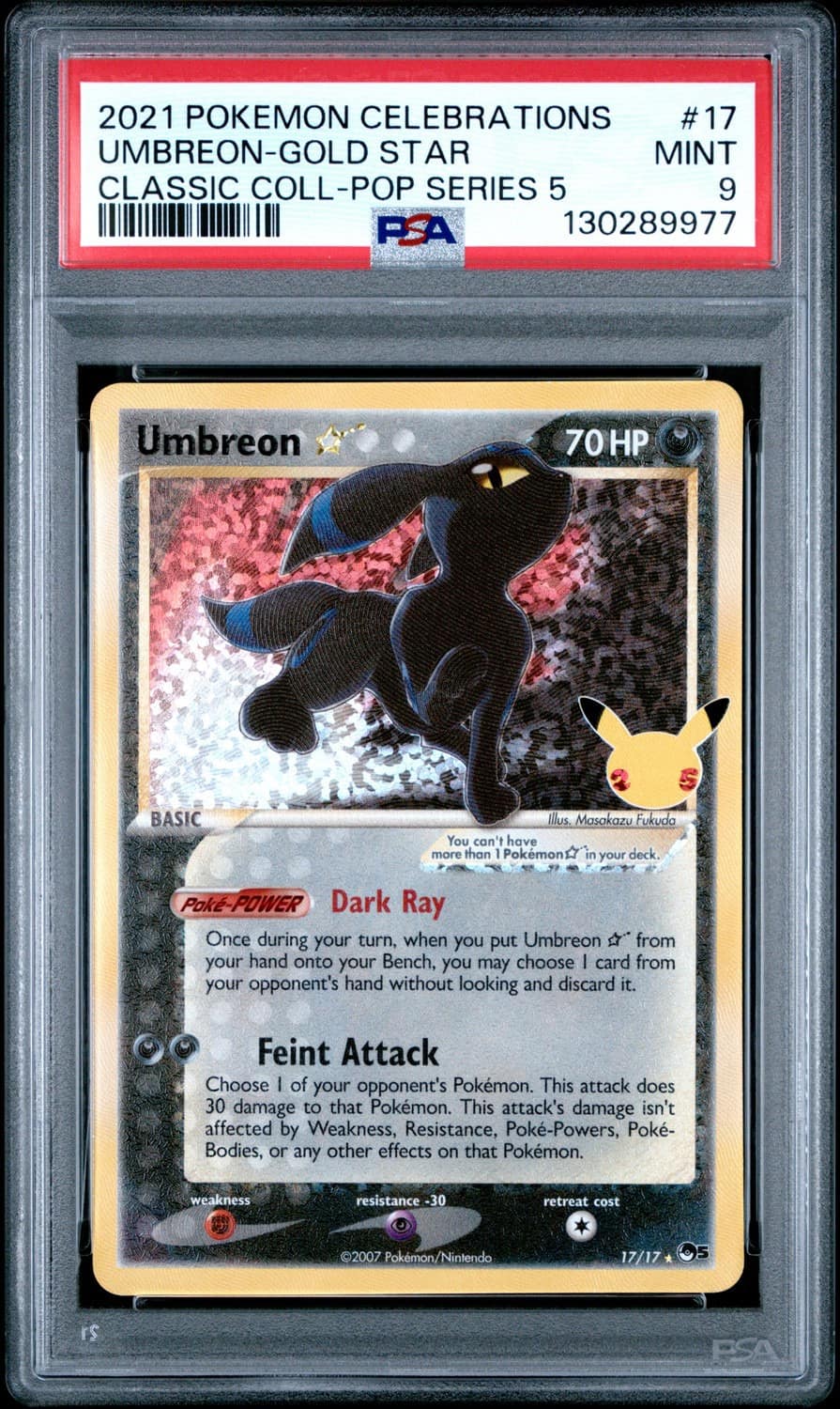 Umbreon-Gold Star