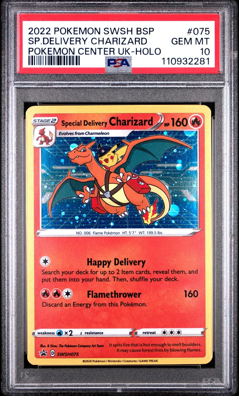 Special Delivery Charizard