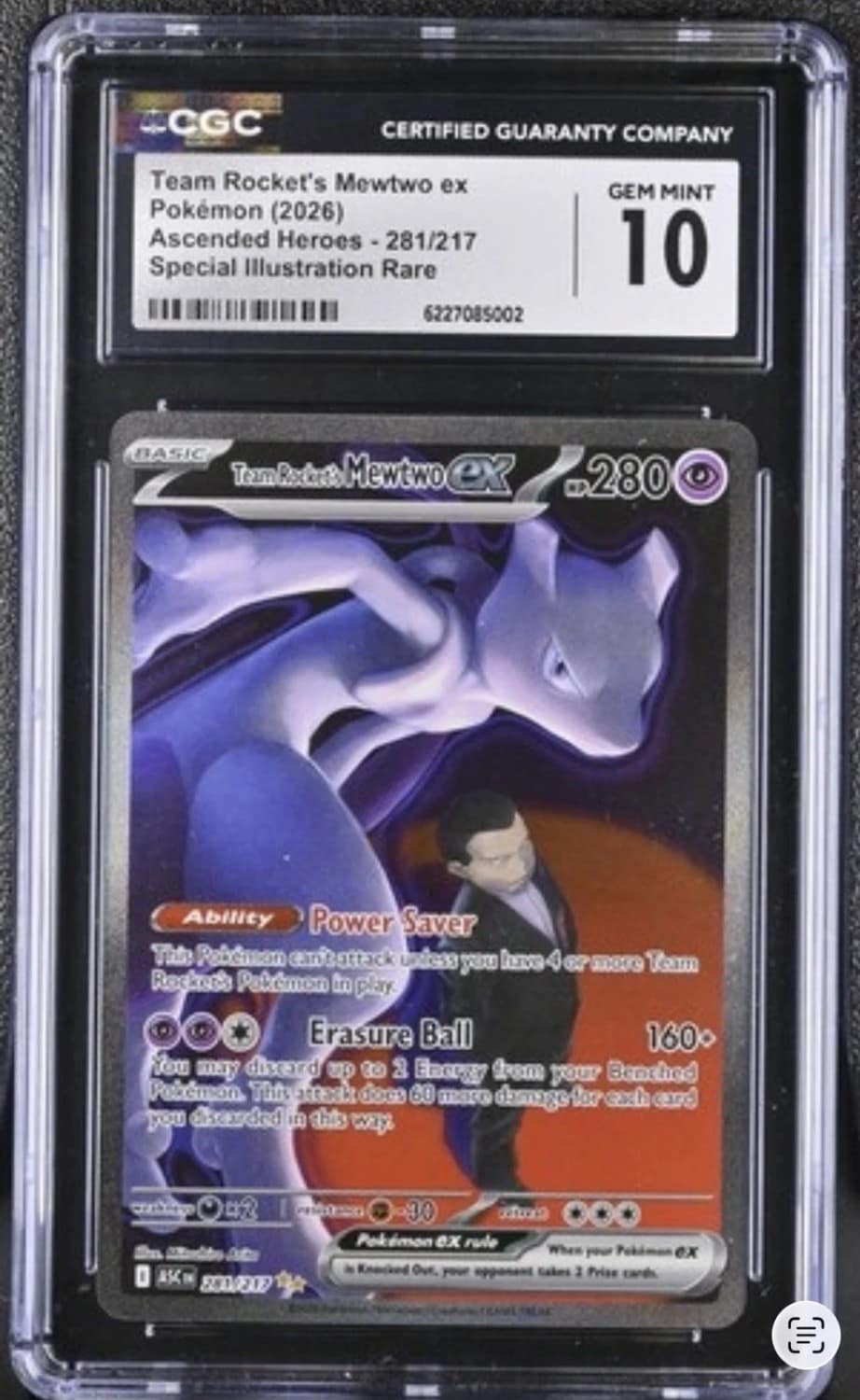 Rocket'S Mewtwo Ex