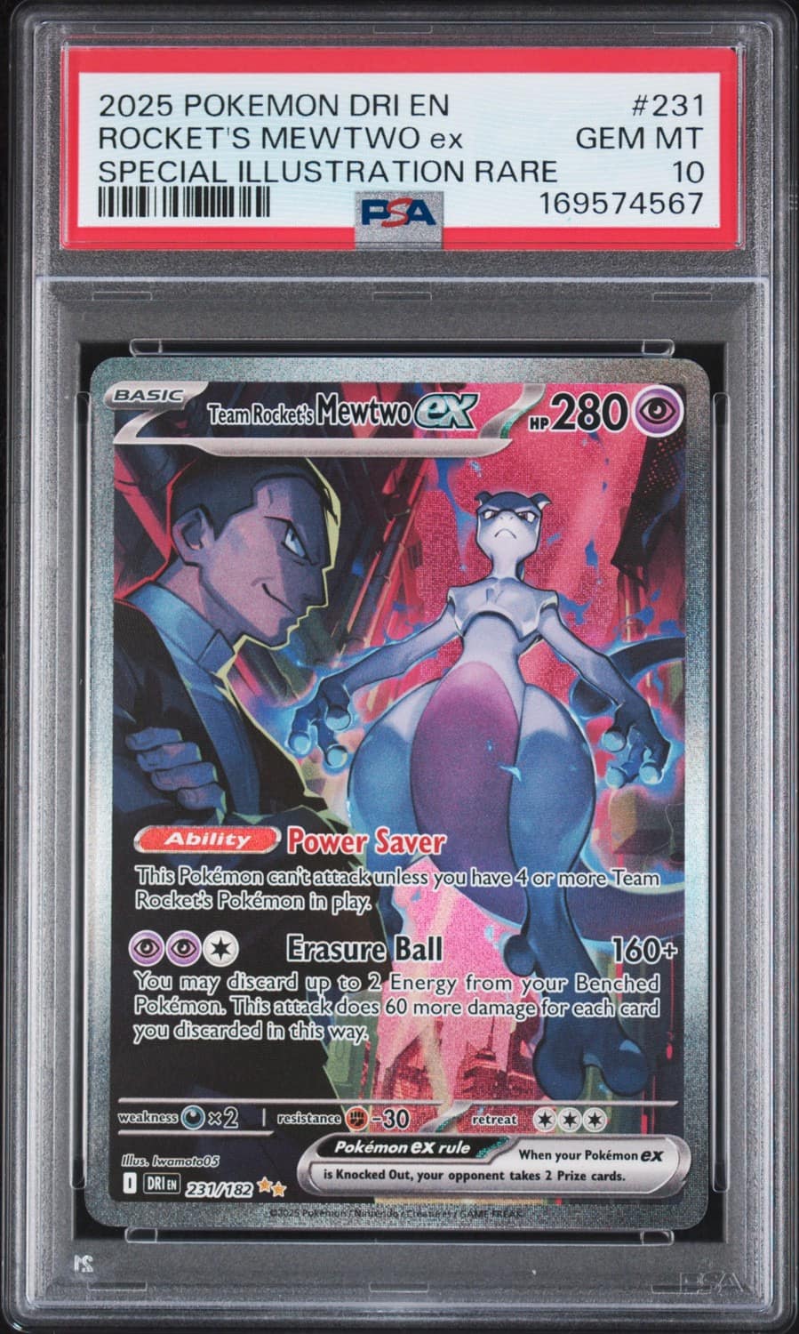 Rocket'S Mewtwo Ex