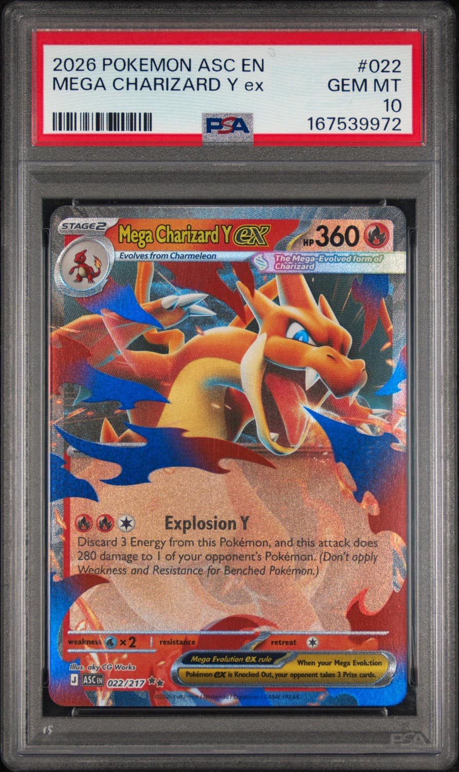 Mega Charizard Y Ex