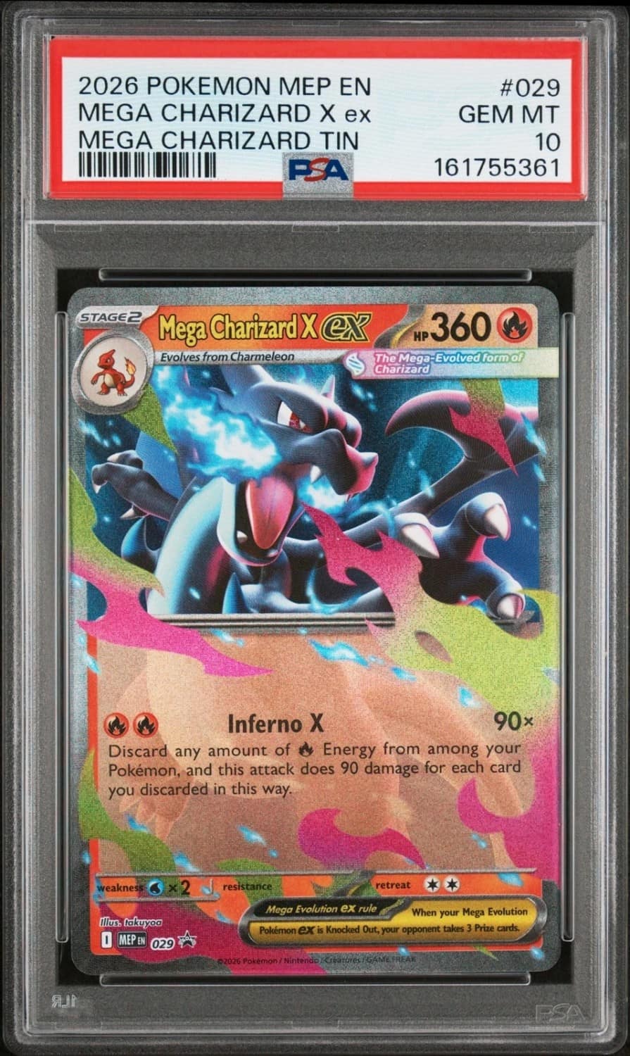Mega Charizard X Ex