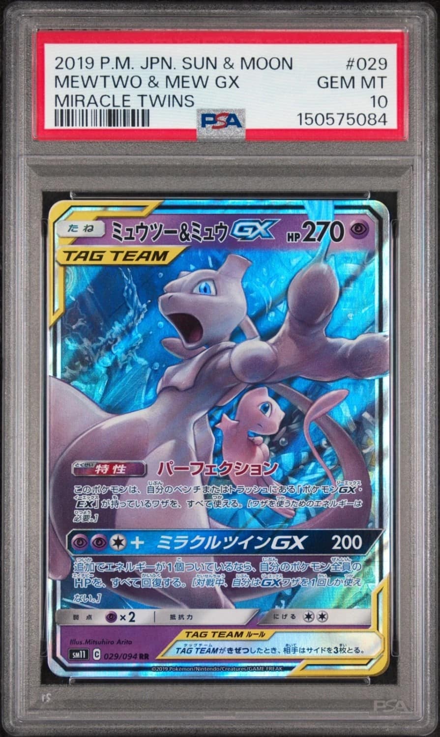 Mewtwo & Mew Gx