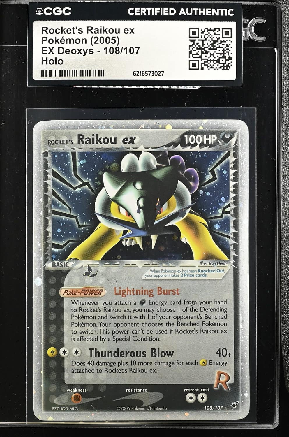 Rocket'S Raikou Ex