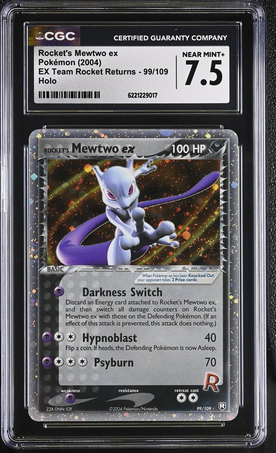Rocket'S Mewtwo Ex