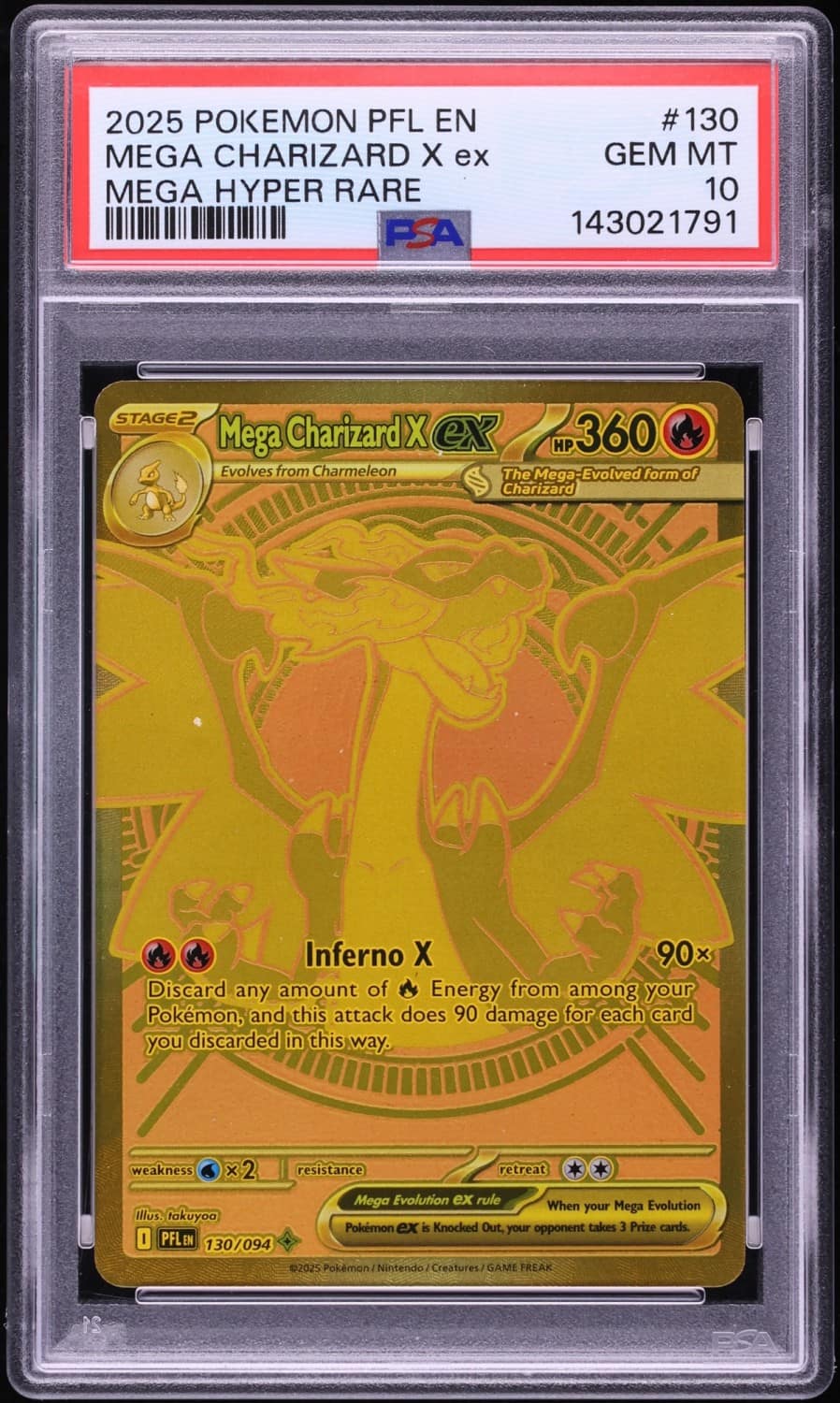 Mega Charizard X Ex