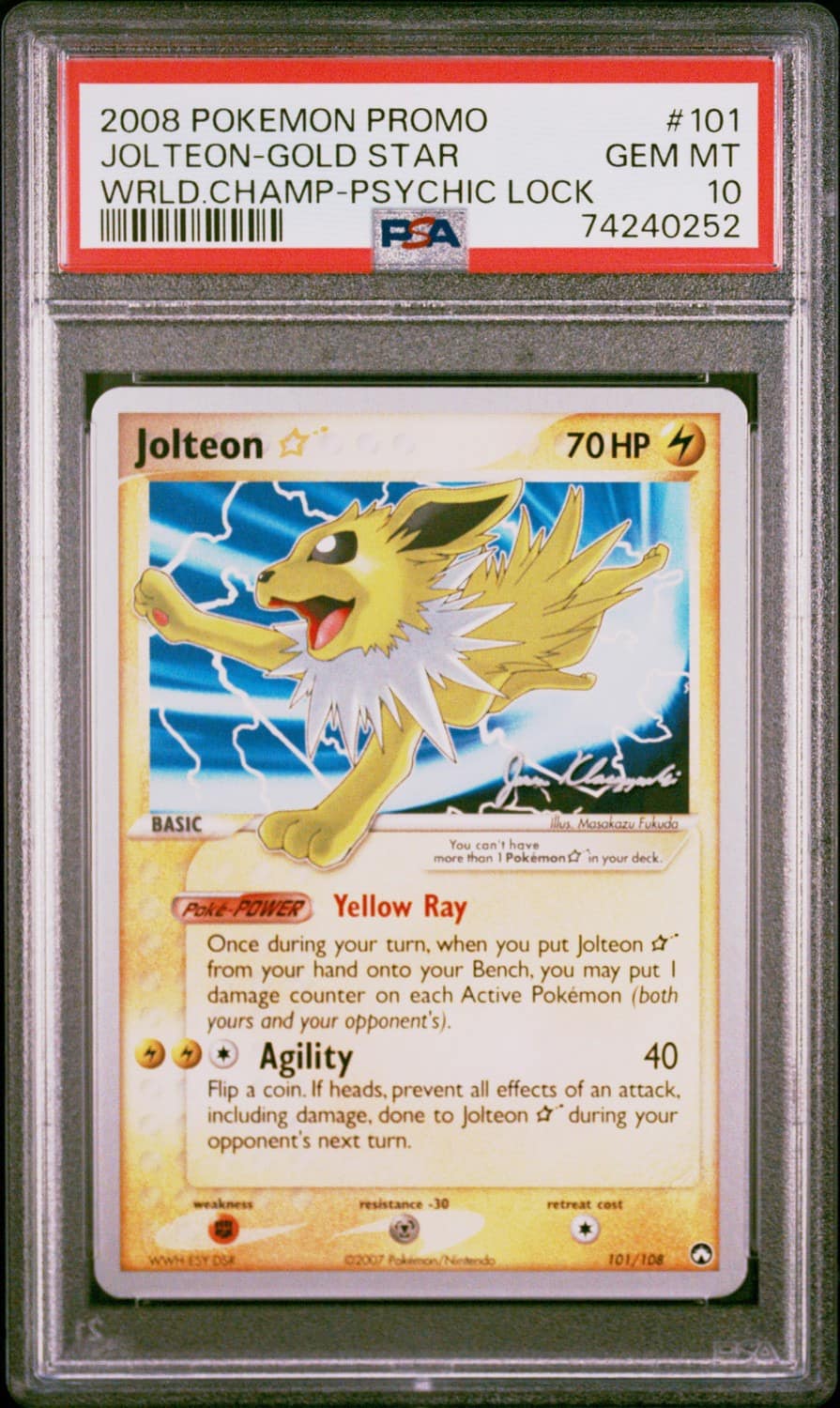 Jolteon-Gold Star