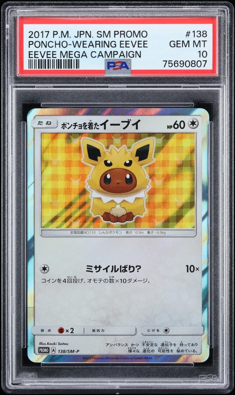 Poncho-Wearing Eevee
