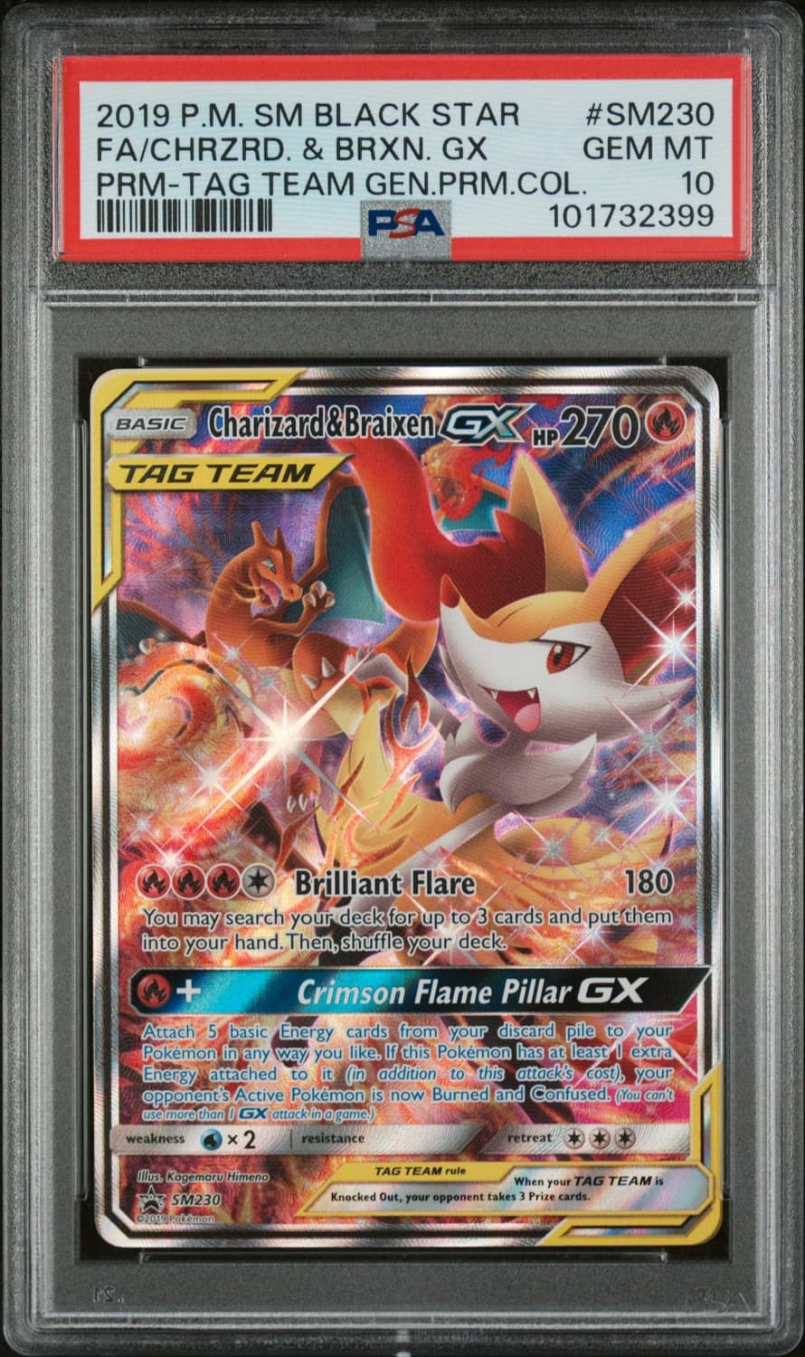Charizard & Braixen Gx