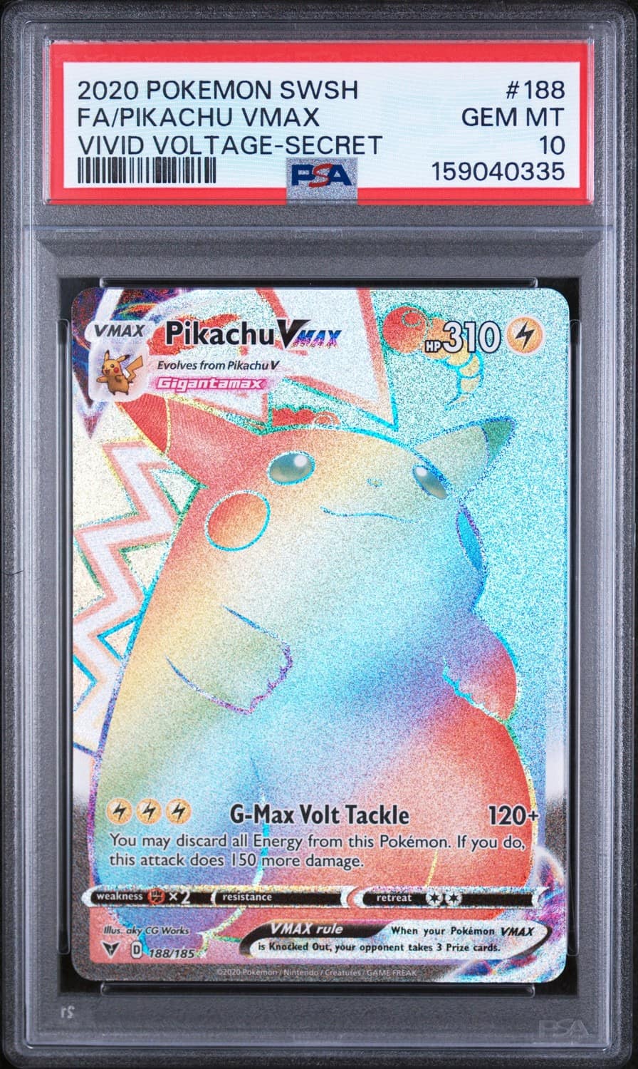 Pikachu Vmax