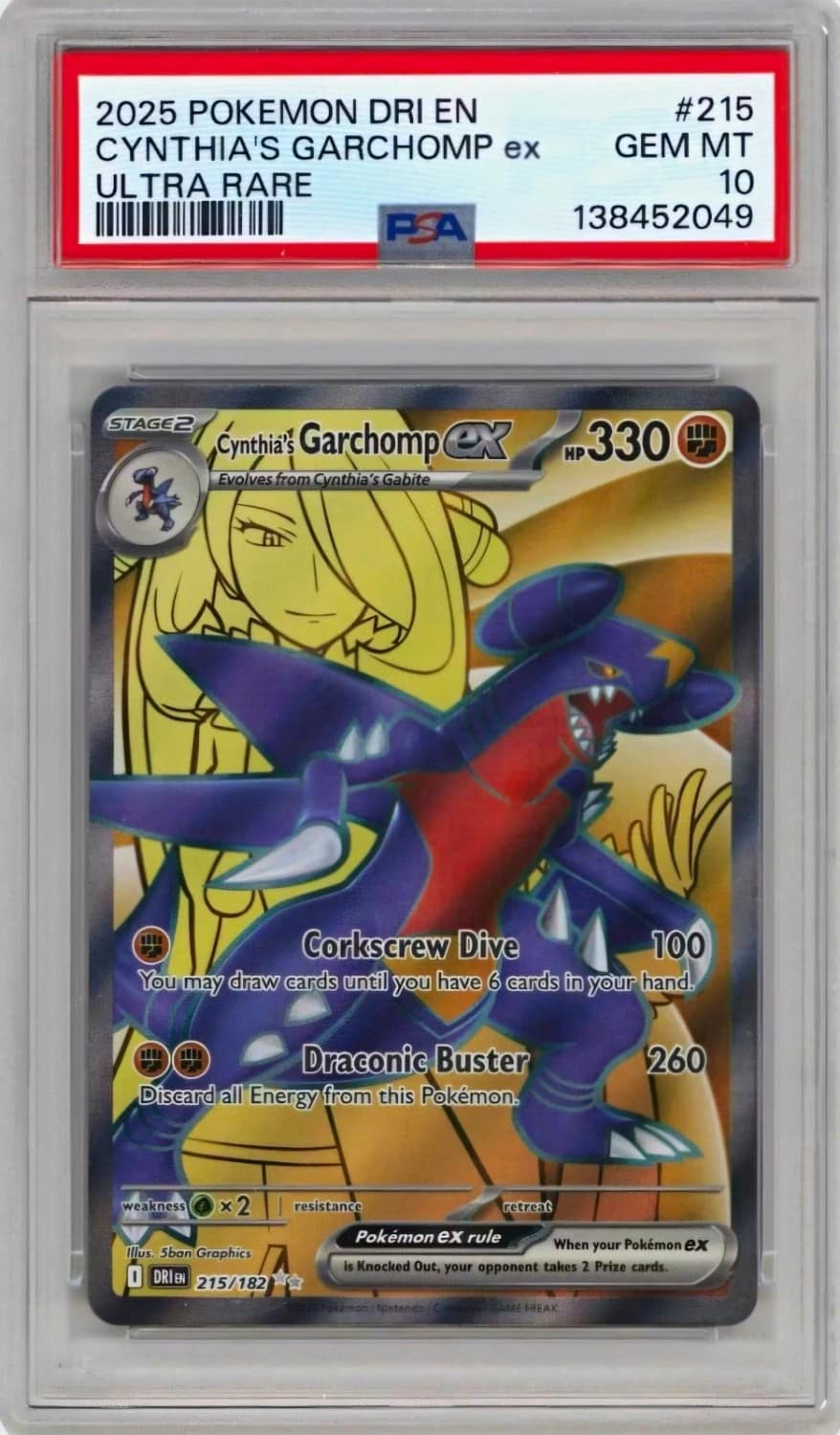 Cynthia'S Garchomp Ex
