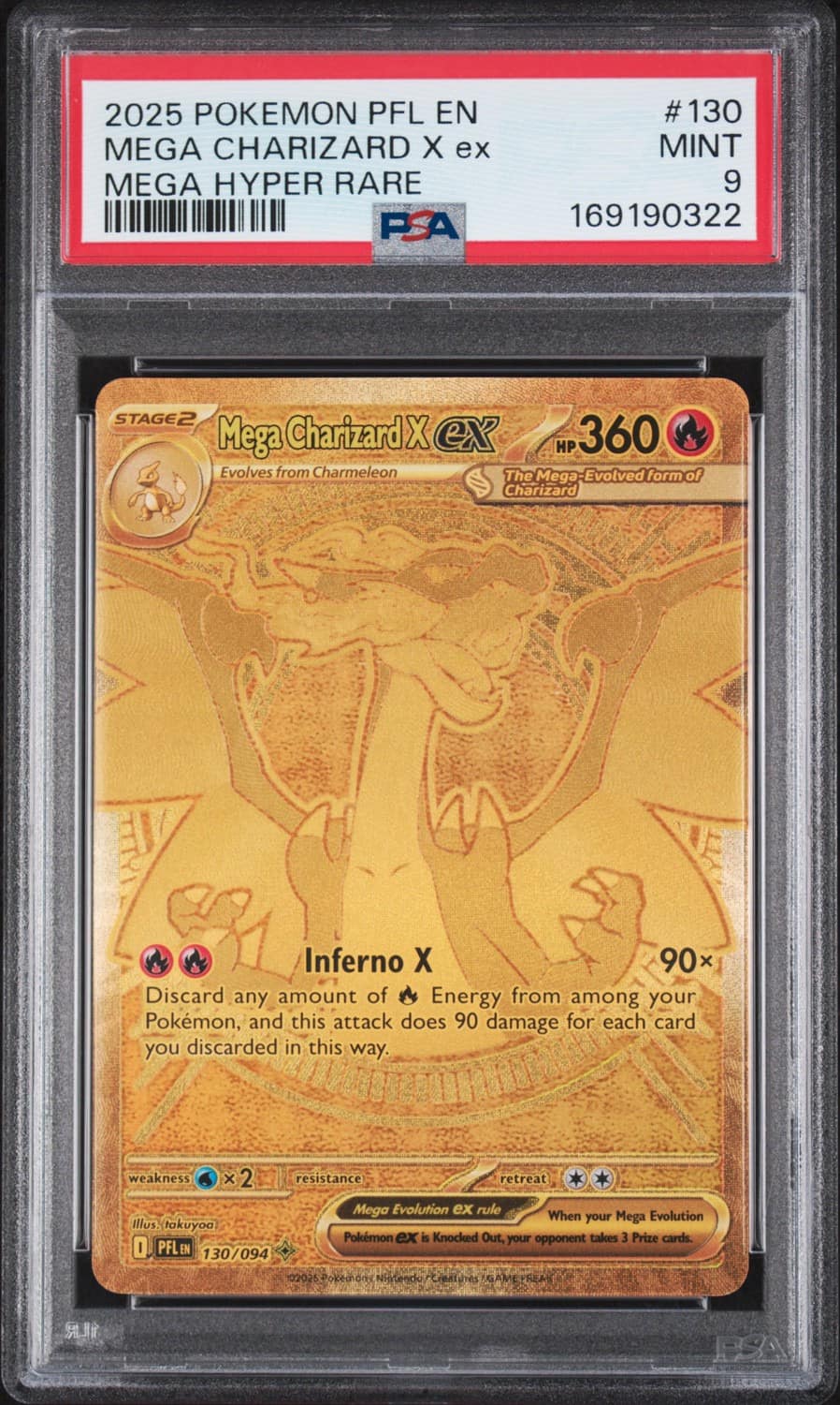 Mega Charizard X Ex