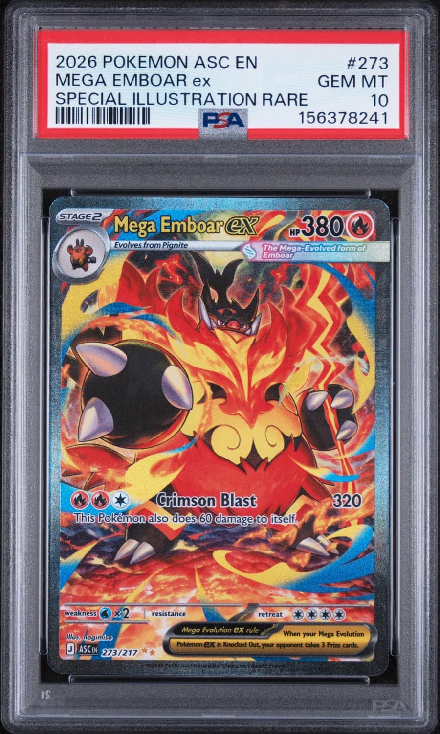 Mega Emboar Ex
