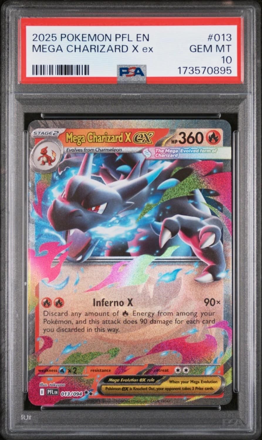 Mega Charizard X Ex
