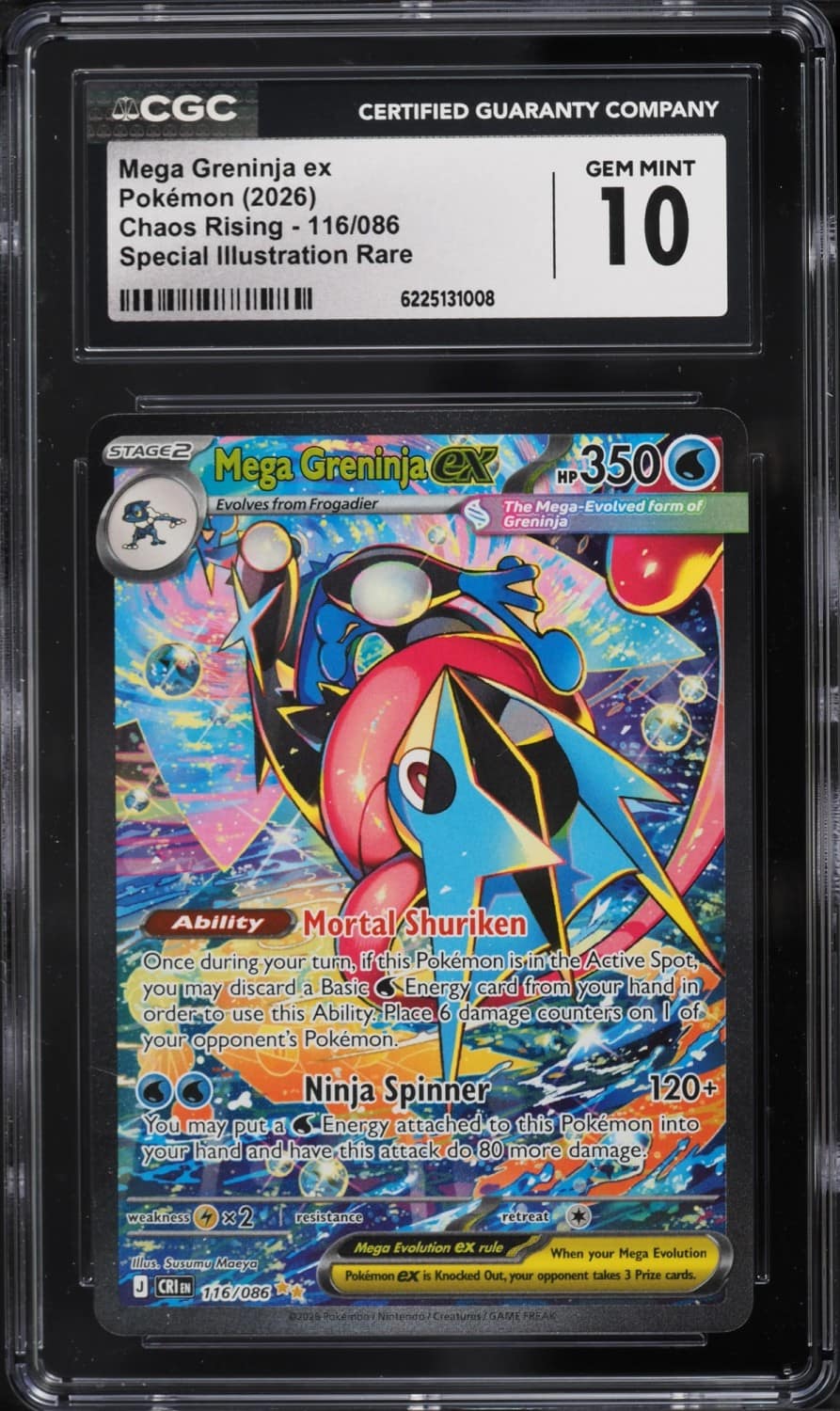 Mega Greninja Ex
