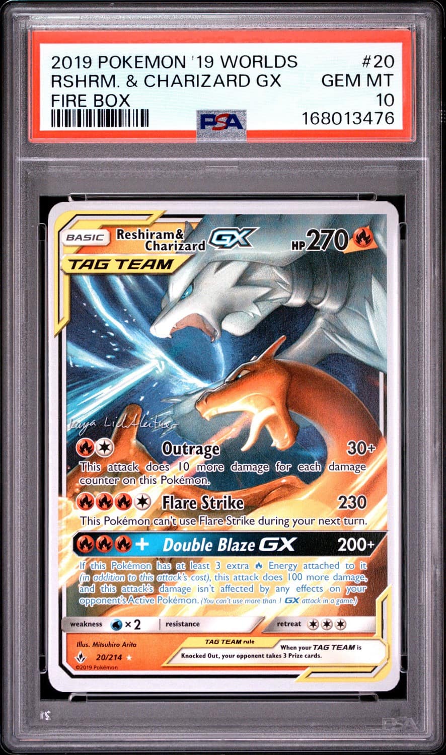 Reshiram & Charizard Gx