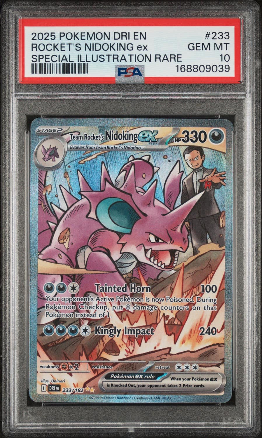 Rocket'S Nidoking Ex