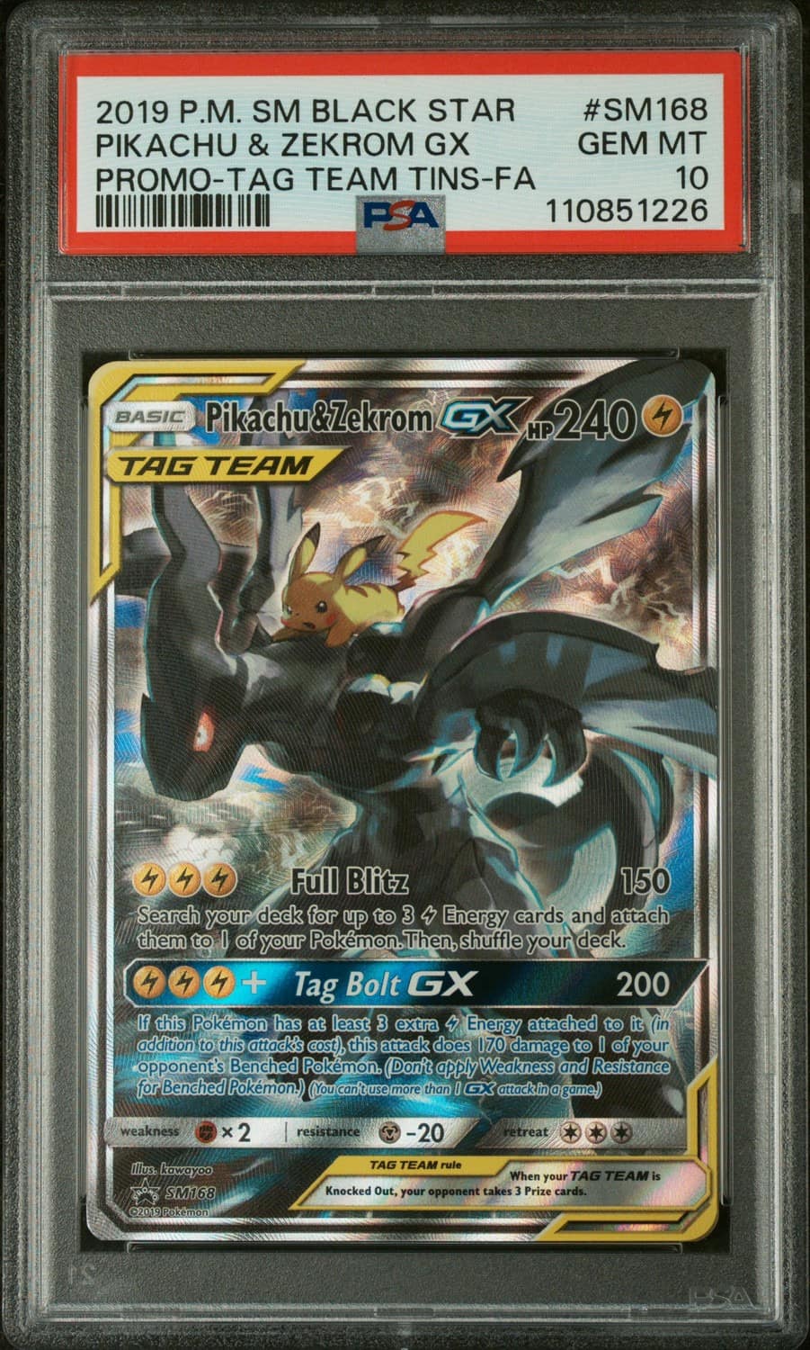 Pikachu & Zekrom Gx