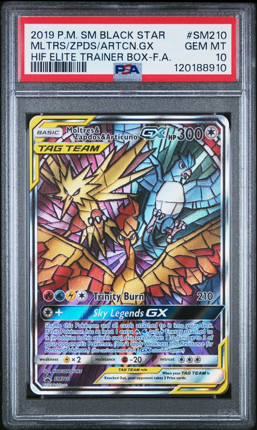 Moltres & Zapdos & Articuno Gx