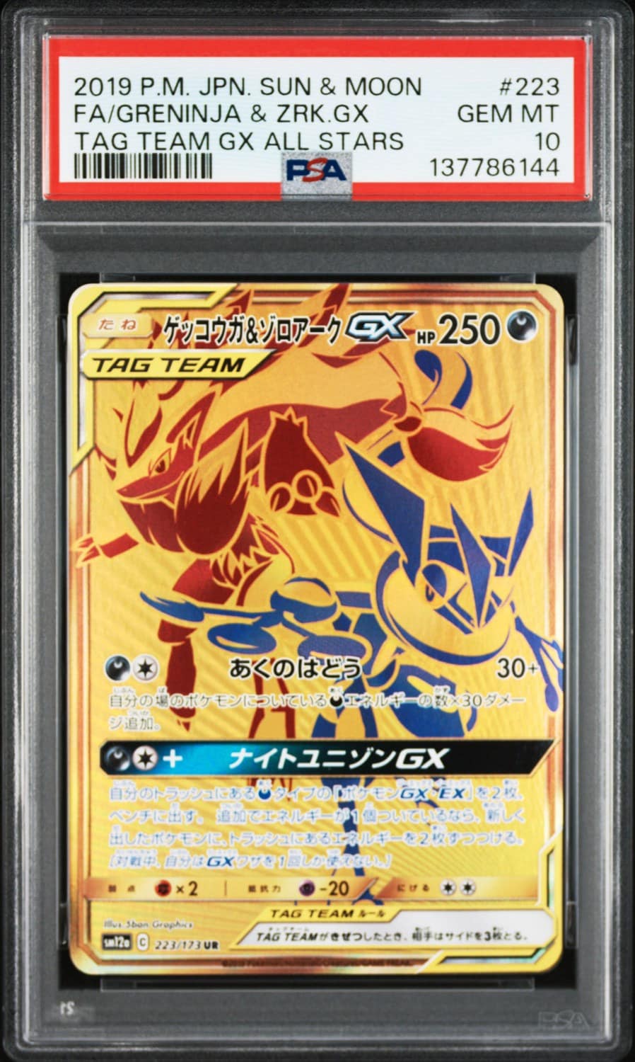 Greninja & Zoroark Gx