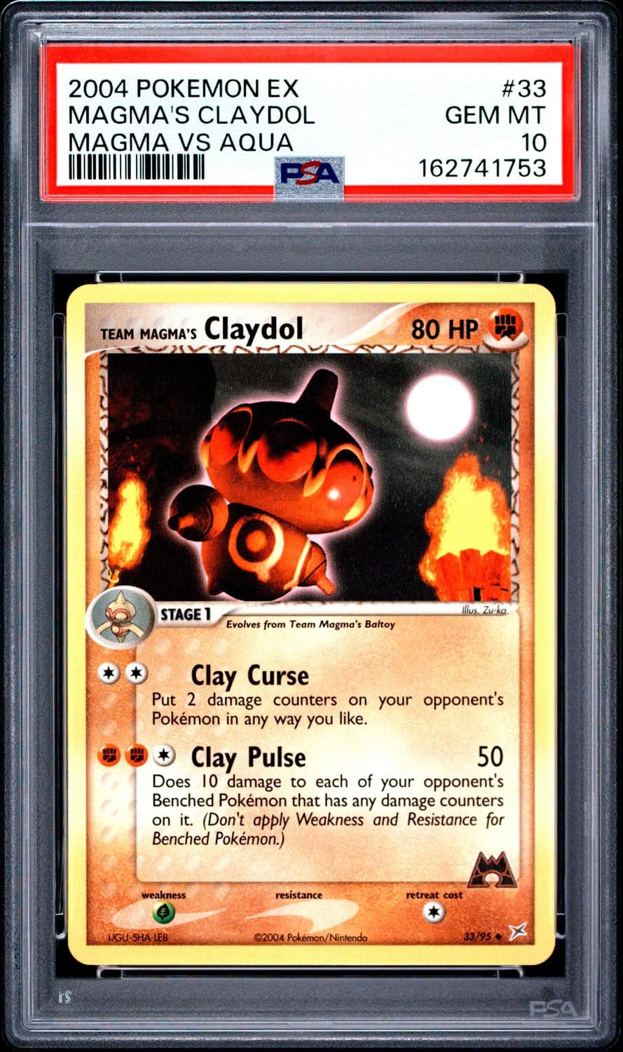 Team Magma'S Claydol