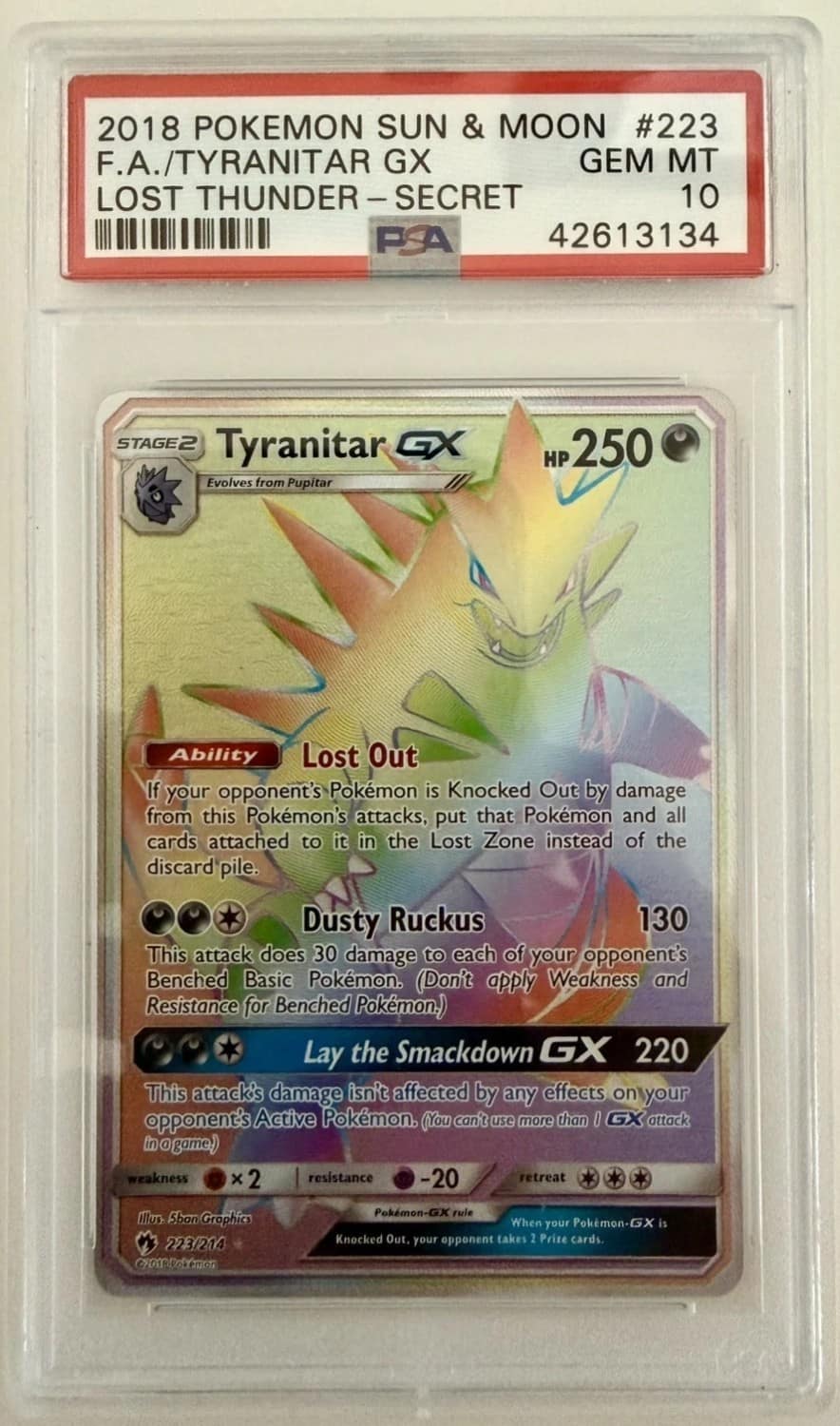 Tyranitar Gx