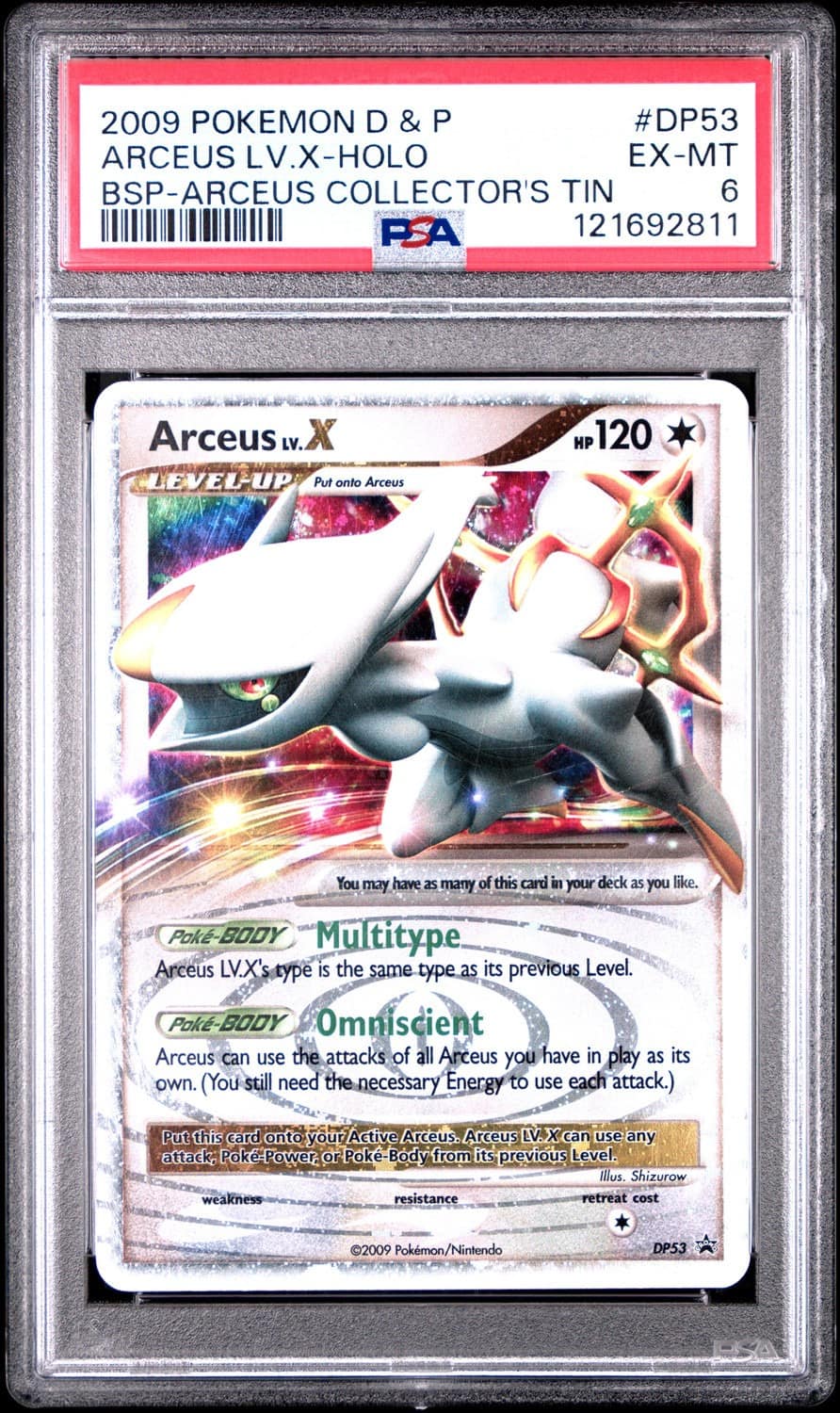 Arceus Collector'S Tin