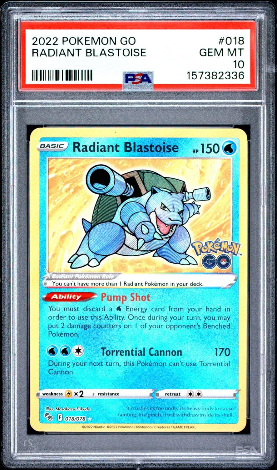 Radiant Blastoise
