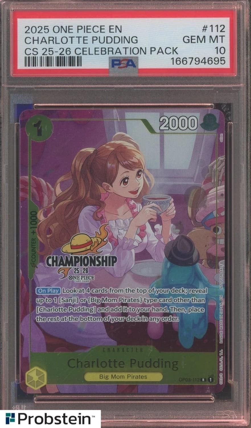 Charlotte Pudding