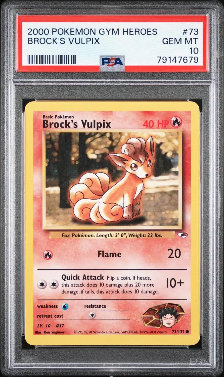 Brock'S Vulpix