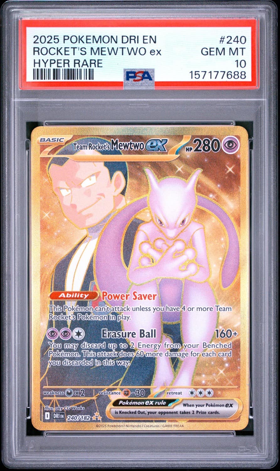 Rocket'S Mewtwo Ex