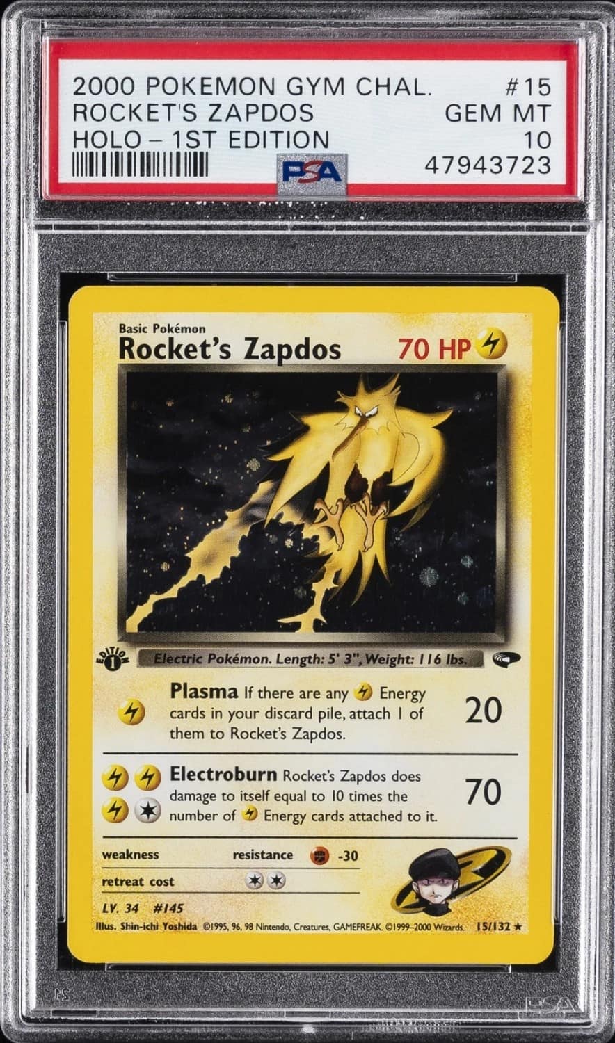 Rocket'S Zapdos