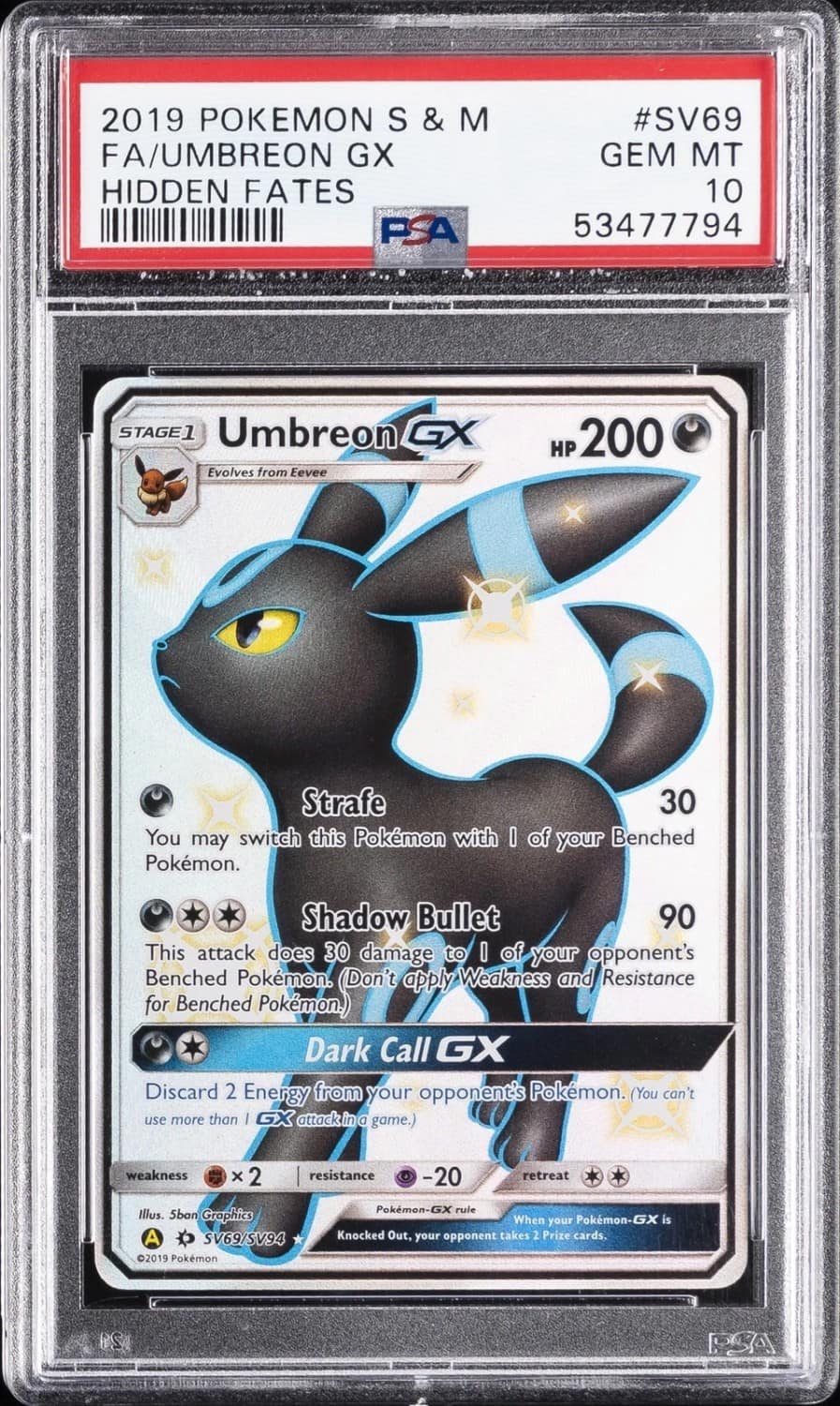 Umbreon Gx