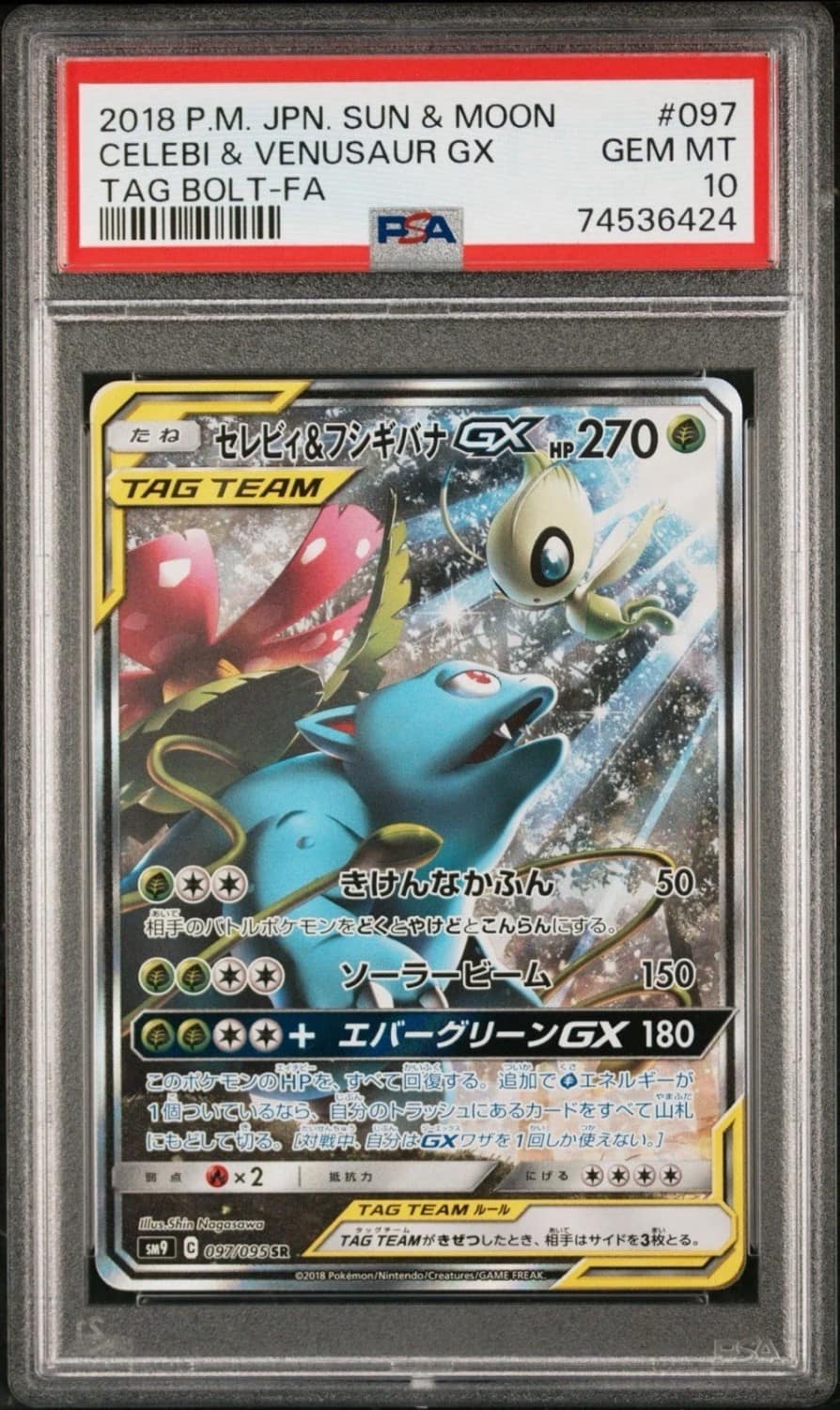 Celebi & Venusaur Gx