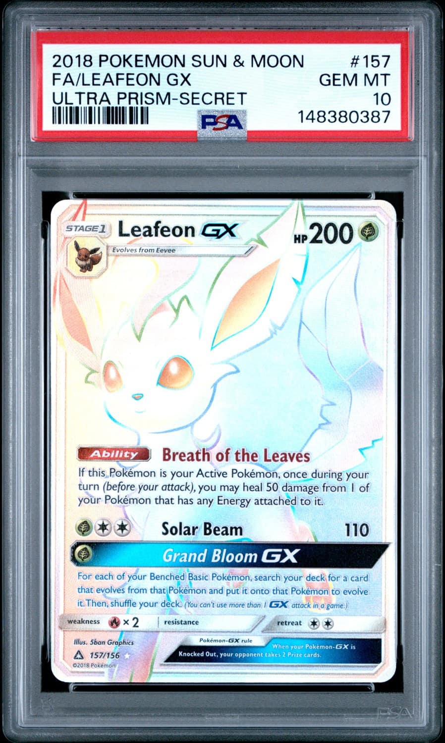 Leafeon Gx