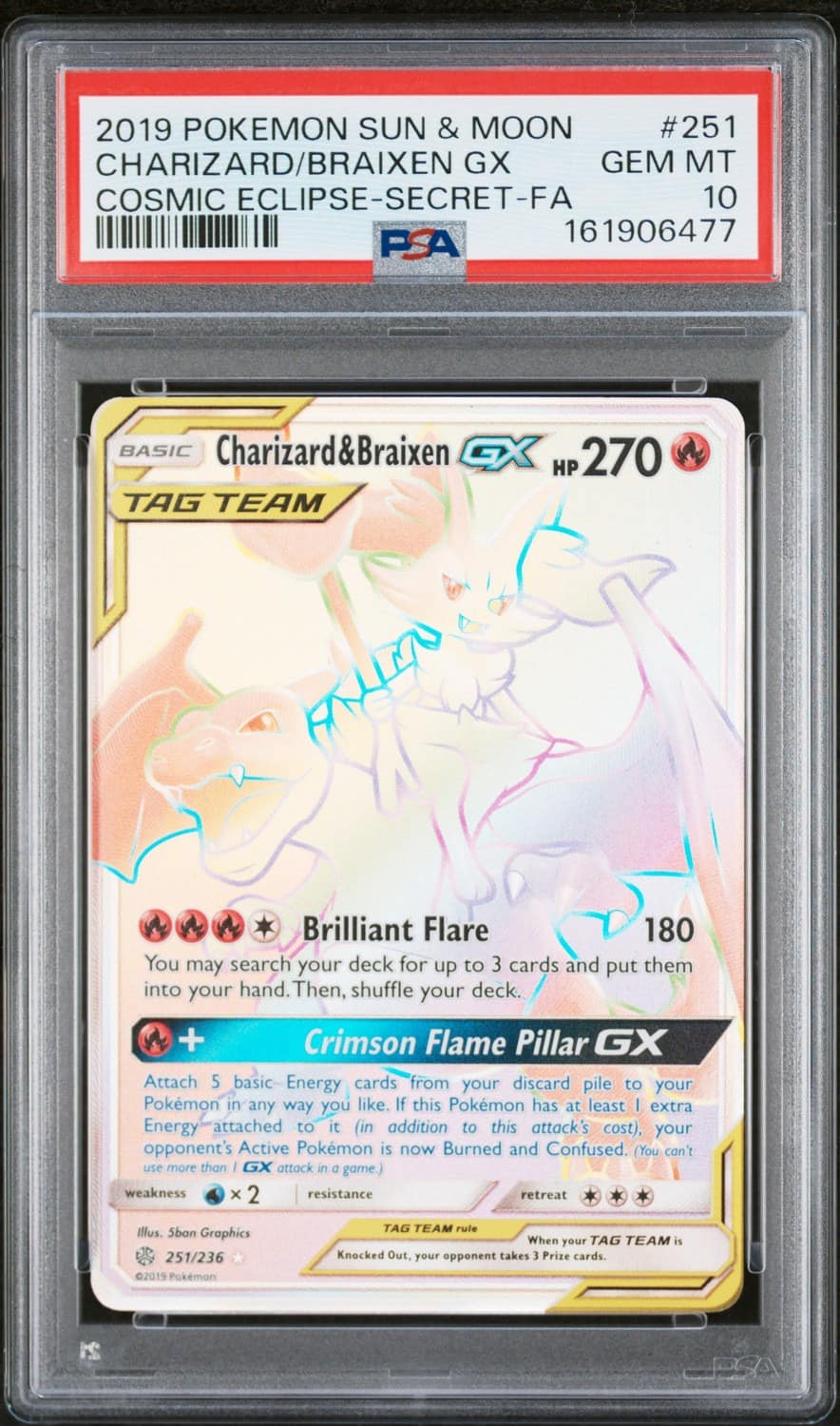 Charizard/braixen Gx