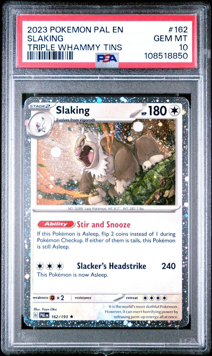 Slaking