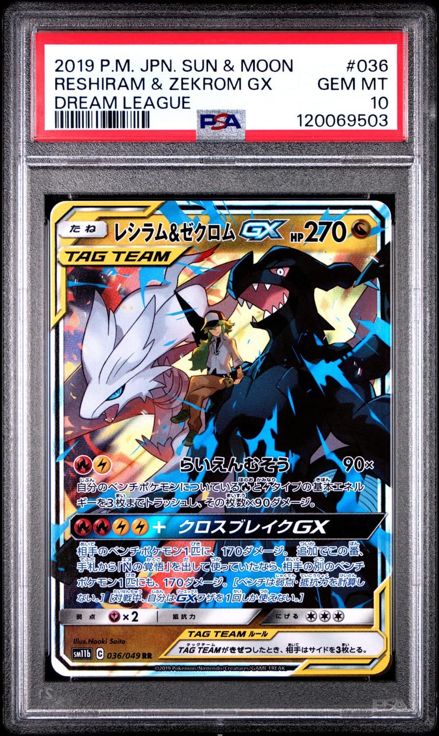 Reshiram & Zekrom Gx