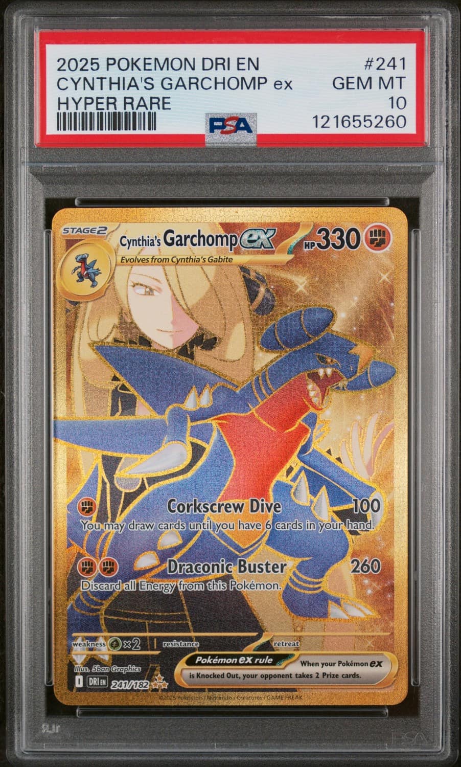 Cynthia'S Garchomp Ex