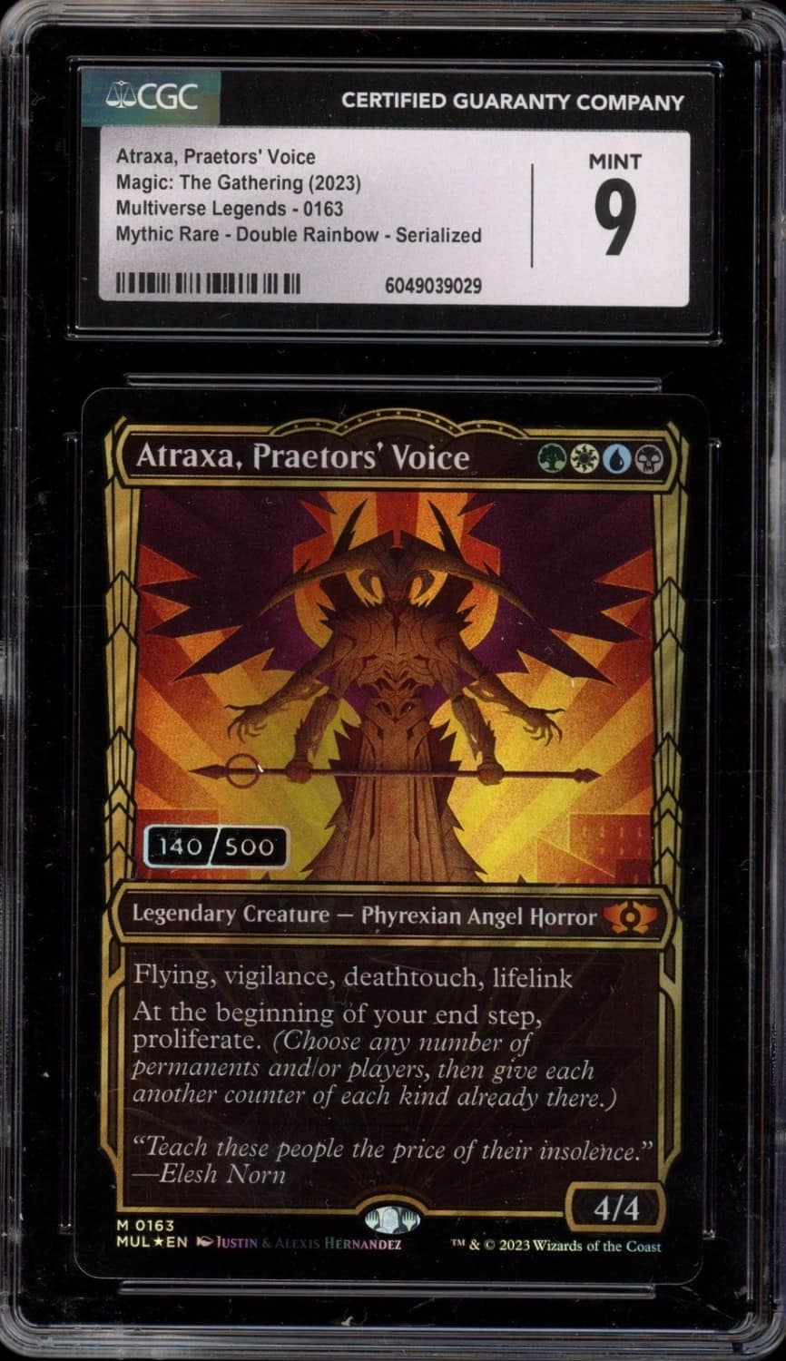 Atraxa, Praetors' Voice