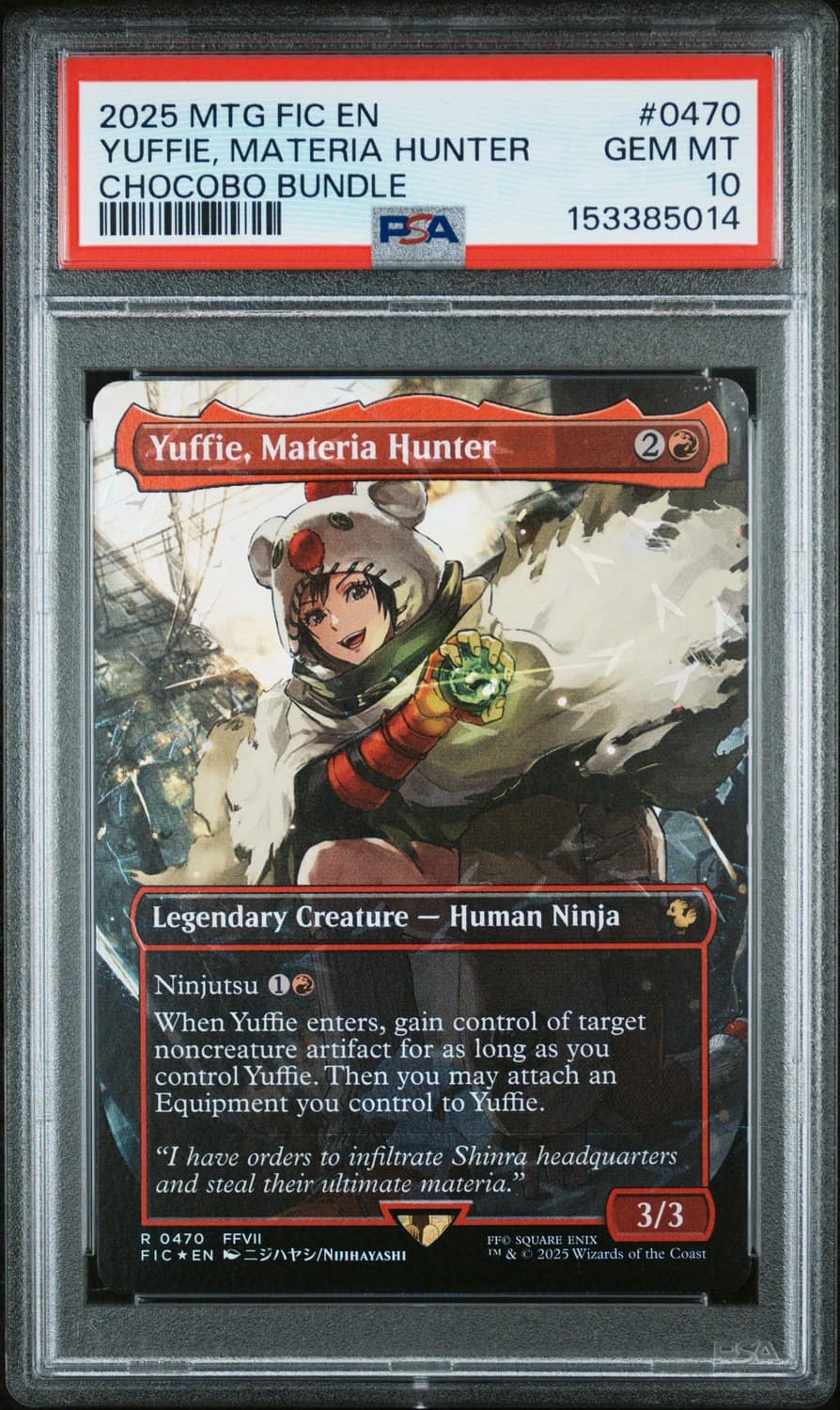 Yuffie, Materia Hunter