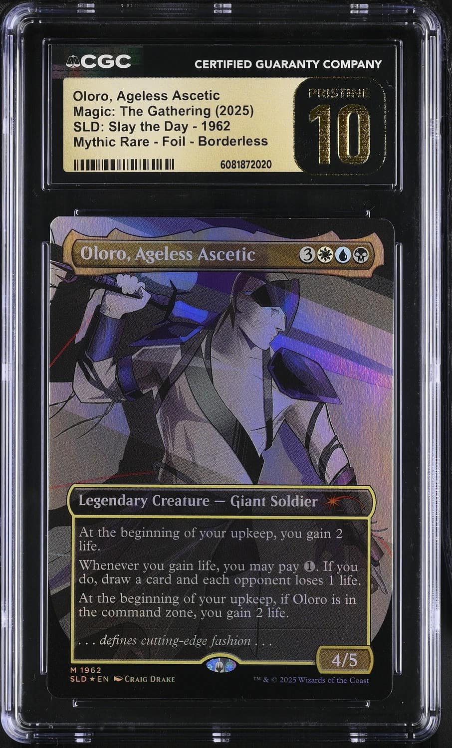 Oloro, Ageless Ascetic