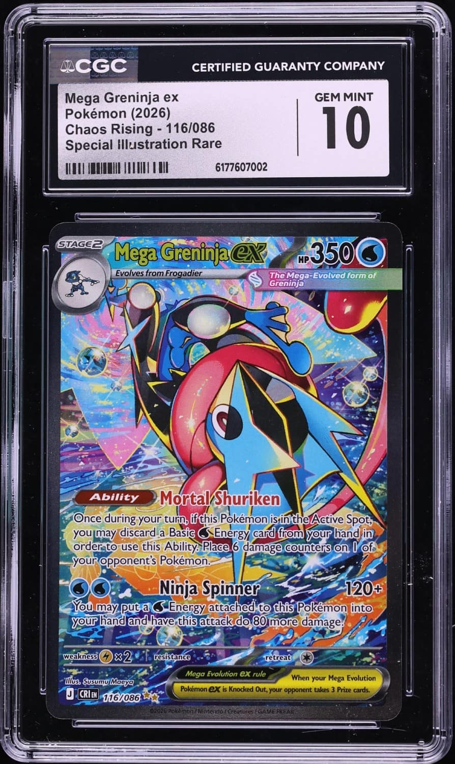 Mega Greninja Ex